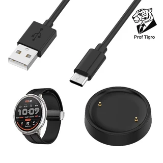 {Prof Tigro}สายชาร์จเร็วสําหรับ Amazfit Active 2/BIP 6 สายชาร์จสมาร์ทวอทช์สําหรับแท่นชาร์จ Cradle