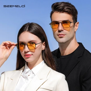 SEEMLO ผู้ชายผู้หญิง 3 In 1 แว่นตากันแดดผู้ชายแว่นตากันแดดโพลาไรซ์ Night Vision แว่นตาแม่เหล็ก Sun กรอบตา 3 เลนส์ Anti-UV ตา