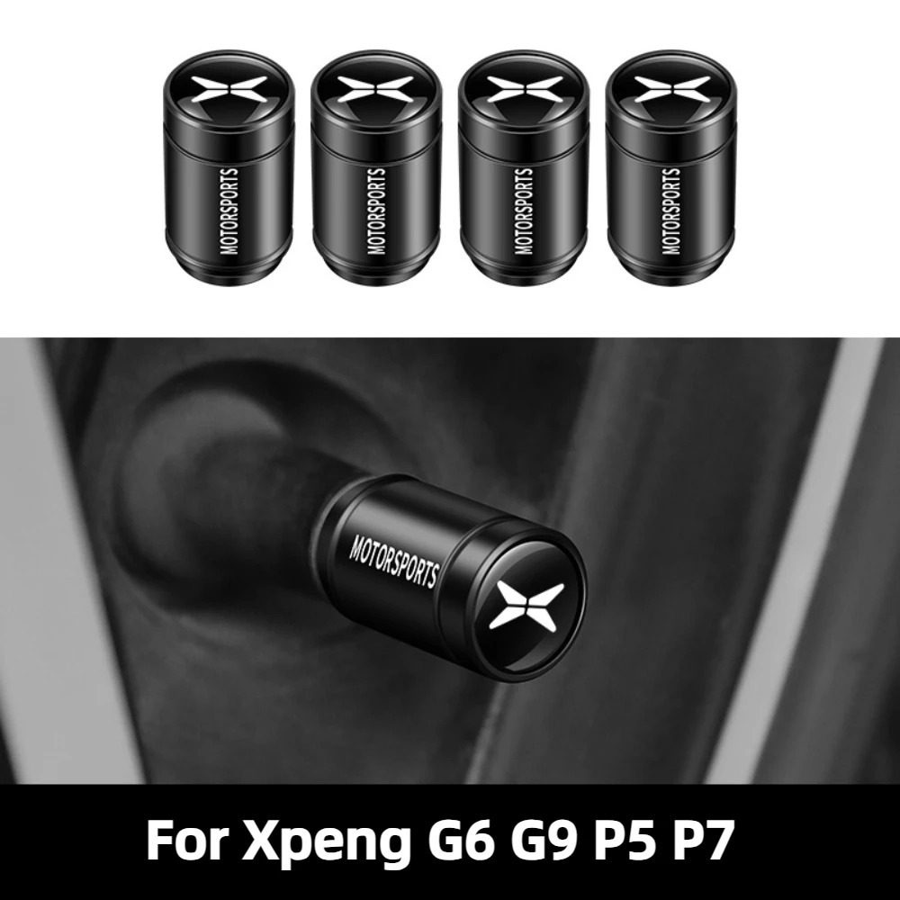 วาล์วยางรถยนต์สําหรับ Xpeng Xiaopeng G6 G9 P5 P7 G3 G3i รถยางวาล์ว Stem Caps