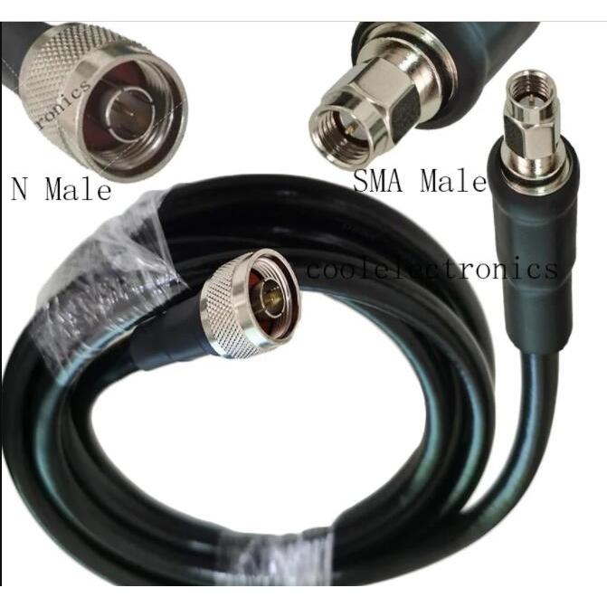 1 PC LMR400 N ปลั๊กชาย SMA ชาย RF Coax Pigtail เสาอากาศสาย LMR-400 Ham วิทยุ 5/10/15/20/30M