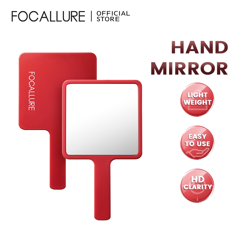 FOCALLURE Beauty Mirror กระจกเครื่องสําอาง Handheld Make Up Mirror