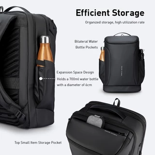 MARK RYDEN กระเป๋าเป้สะพายหลัง ใส่แล็ปท็อป มัลติฟังก์ชั่น 17.3 นิ้ว ชาร์จ Usb สําหรับผู้ชาย Ykk