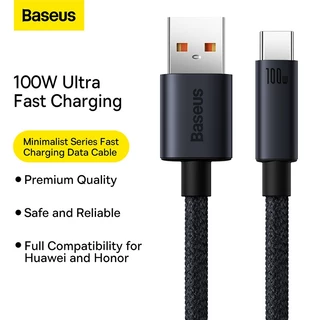 Baseus Minimalist Series 100W สาย USB to Type C สําหรับ Huawei Honor Super Charge