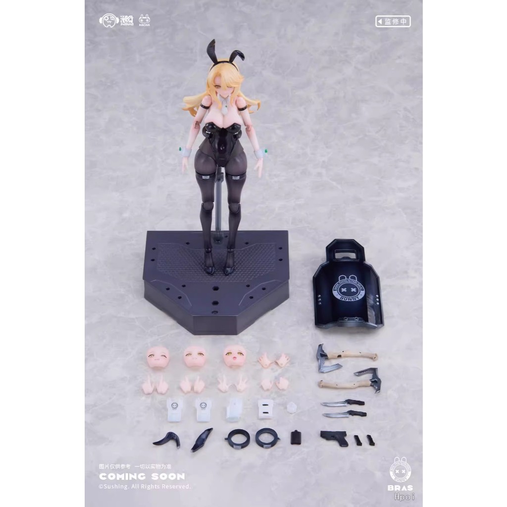 Sushing 1/12 Rabbit Quick Response Team Shield Bearer เอเลน่า แอคชั่นฟิกเกอร์