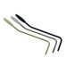 KAISH สแตนเลส USA ด้าย Tremolo Trem Arm Whammy Bar เหมาะกับอเมริกัน/เม็กซิกันมาตรฐานหรือ Vintage Strat 3 เคล็ดลับ