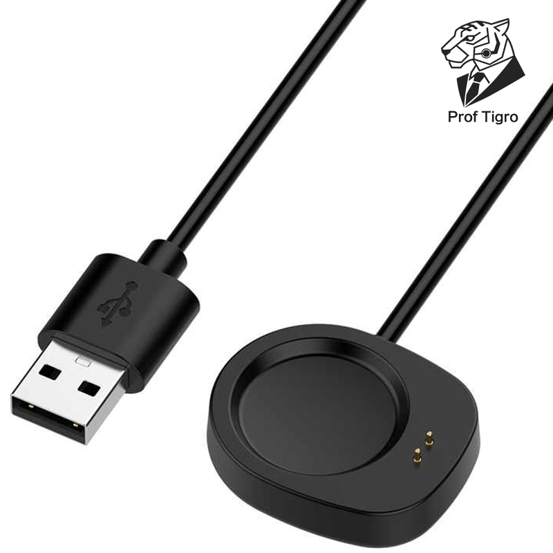 {Prof Tigro}Fast Magnetic Charger Cable สําหรับ Amazfit T-Rex3/Amazfit Balance/amazfit active Max/Helio strap smartwatch สายชาร์จสําหรับแท่นชาร์จ Cradle