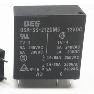 รีเลย์ 6 พิน OSA-SS-212DM5 5A12V (42F2A)
