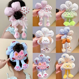 ตุ๊กตาการ์ตูนน่ารัก ออกแบบทรงผมและหัวดอกไม้ สไตล์ใหม่