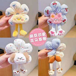 ตุ๊กตาการ์ตูนน่ารัก ออกแบบทรงผมและหัวดอกไม้ สไตล์ใหม่