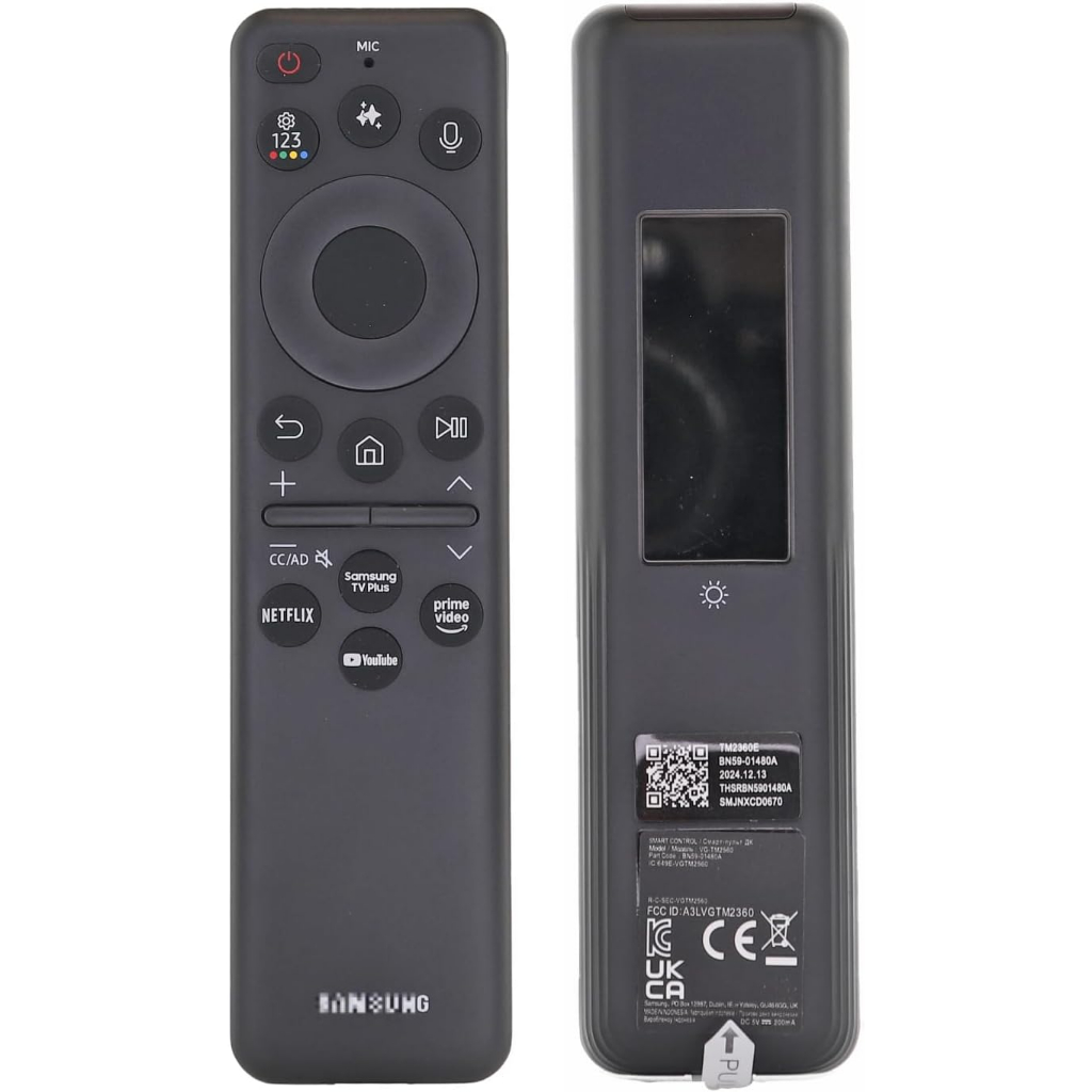 Dans Originals BN59-01480A / TM2360E สําหรับ Samsung TV Remote Control พร้อม AI, Voice and Pointer ส