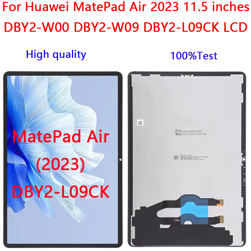 สําหรับ Huawei MatePad Air 2023 11.5" DBY2-W00 DBY2-W09 DBY2-L09CK จอแสดงผล LCD Touch Screen Digitiz