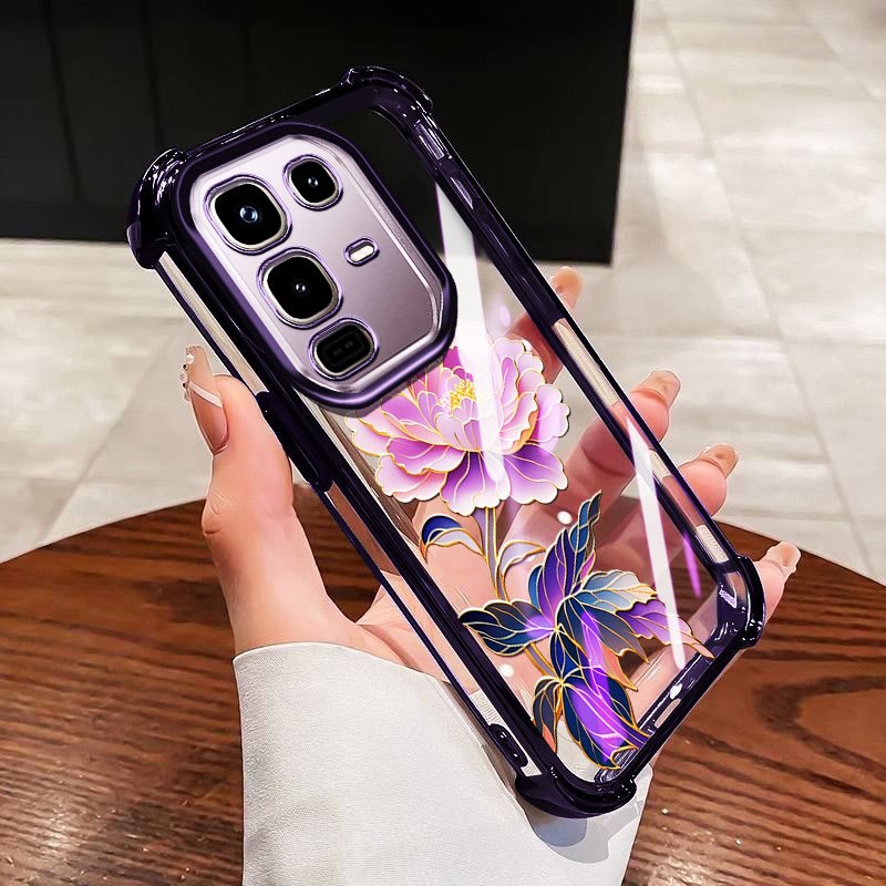 VRQR สําหรับ Infinix หมายเหตุ 50 Pro Plus 4G 5G หมายเหตุ 50 Pro + 5G X6855 X6856 X6858 สีม่วงสีชมพูด