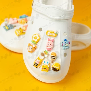 รองเท้า Garten Sandal สำหรับผู้หญิง กับ buckle DIY และอุปกรณ์ประดับปุ่ม