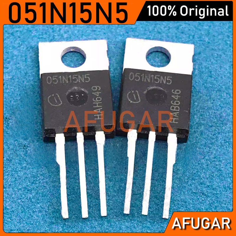 3 ชิ้น 051N15N5 IPP051N15N5 TO-220 150V/120A High-power MOS ทรานซิสเตอร์ใหม่เดิม