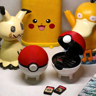 เคสใส่การ์ดเกม Pokemon Pokeball Switch - ถือ 8 ตลับสําหรับ N…