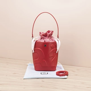 กระเป๋าปิคนิคแรลลี่ซิตี้✨Mini bucket bag one-shoulder cross-body bag 1:1 กระเป๋าถือกระเป๋าดูดแม่เหล็ก