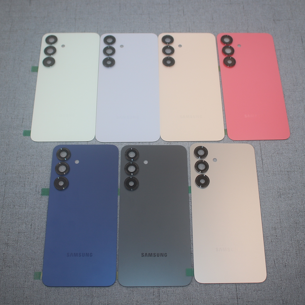ใหม่ด้านหลังประตูสําหรับ Samsung Galaxy S25 SM-S931B SM-S931B/DS SM-S931U ฝาหลังแบตเตอรี่ด้านหลังแผง