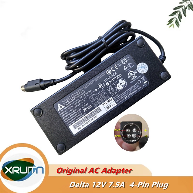 ของแท้ Delta DPS-90FB 12V 7.5A 90W 4-PIN ADP-96W อะแดปเตอร์ AC แหล่งจ่ายไฟ FEC MP-3435 Z21400E-A2 DP