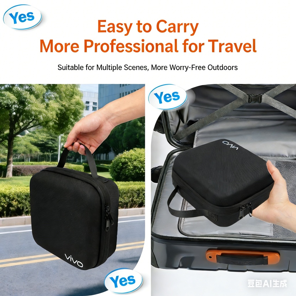 เหมาะสําหรับ vivo X300 PRO/X200 Ultra Photographer ชุดกระเป๋าเก็บ One-Shoulder Telephoto Extender - รูปที่ 3