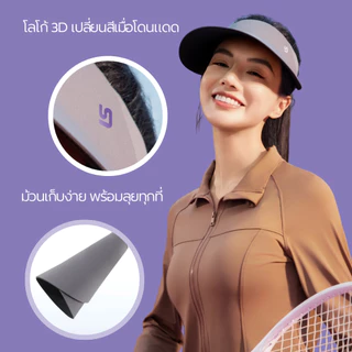 ❤️ปกป้องทั้งหน้า 360° - ขับขี่ไม่กลัวแดด❤️ NEAU Cova Round หมวกกันแดดแบบครึ่งใบ ปีกกว้าง มี 3 สีให้เลือก ระบายอากาศดี ไม่อับ ป้องกันรังสี UV ระดับ UPF1400+ สายรัดปรับขนาดได้