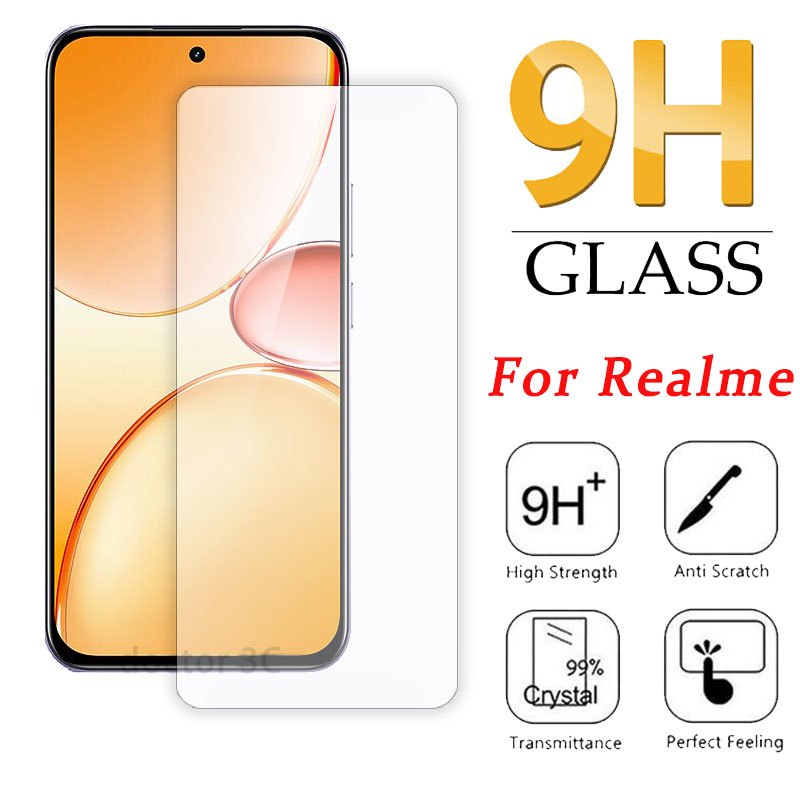 ฟิล์มกระจกนิรภัย Realme real me Note 70 60 60x 50 C85 C75 C67 C63 C61 C65 C55 C53 C51 C35 C33 C30s C30 C25s C25 C21 C21y C25y C17 C12 C15 C11 4G 5G 2026