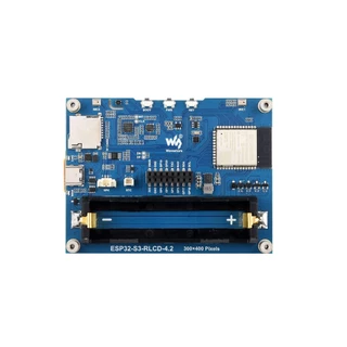 ESP32-S3 4.2 นิ้ว RLCD กระดานพัฒนาหน้าจอสะท้อนแสงเต็มรูปแบบ 300 x 400 ความละเอียดรองรับการสื่อสาร Wi-Fi และ BLE Dual Mode และ AI Voice Trading รองรับ Xiaozhi AI deepseek