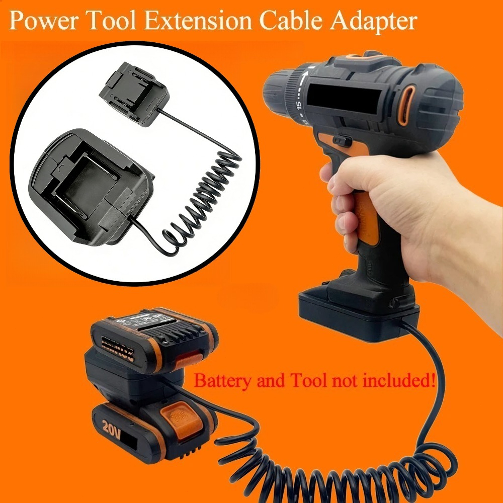 เหมาะสําหรับ Makita /OSUKA /TANZU 21V เครื่องมือ 2 In 1 อะแดปเตอร์แปลงขยายสายลดน้ําหนัก