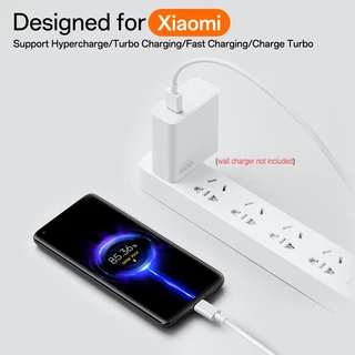Xiaomi 120W Super Fast Charger Poco Tubro 6A Fast สายชาร์จข้อมูลสําหรับ X3 Pro POCO F4 F5 F6 F7 X7 X7pro GT/Mi 11T Pro Redmi Note13 12 11 Pro