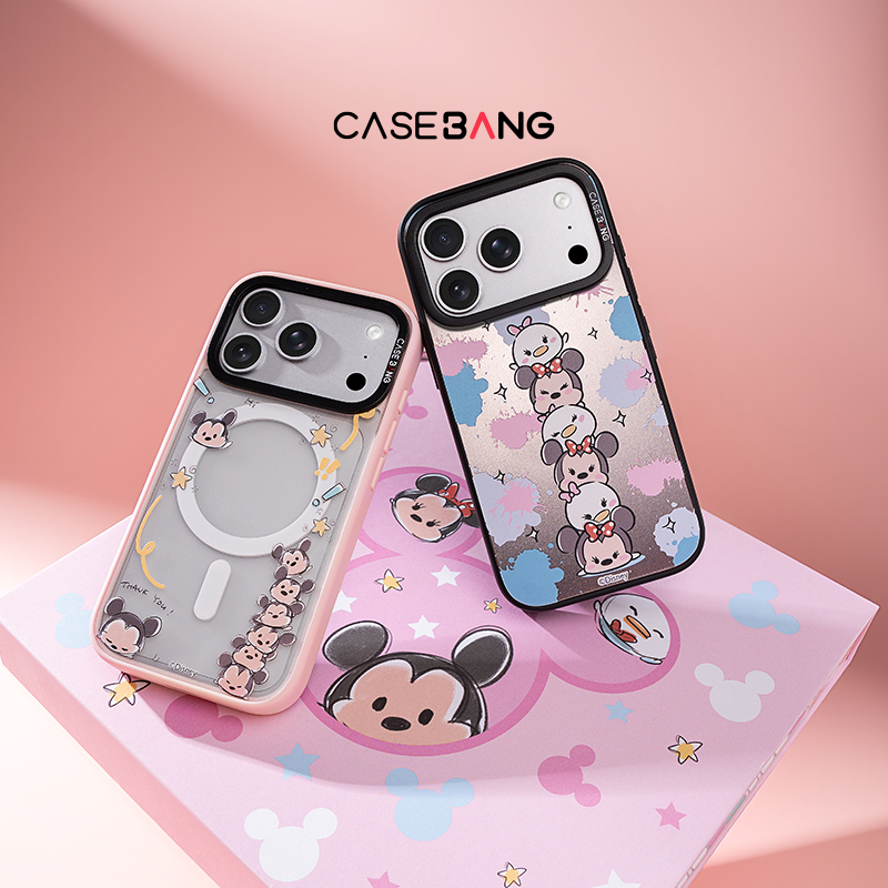 CASEBANG Gift Box - TsumTsum Limited Gift Box for iPhone 13-17 และ SAM S24US25U เคสโทรศัพท์แม่เหล็กพร้อมฝาหลังแบบถอดได้เข้ากันได้กับแม่เหล็ก