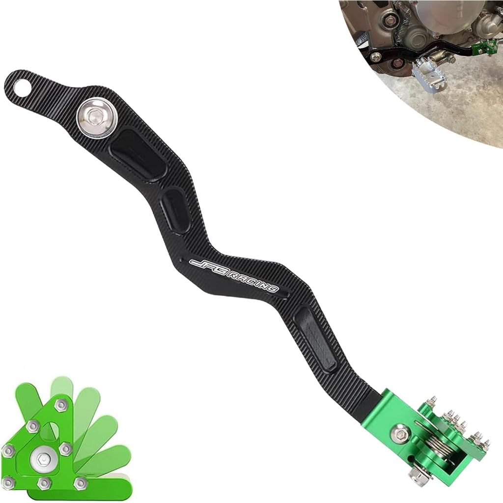 JFG RACING คันเบรค KLX300R KLX250 D TRACKER KLX300 KLX300SM อุปกรณ์ตกแต่งรถจักรยานยนต์