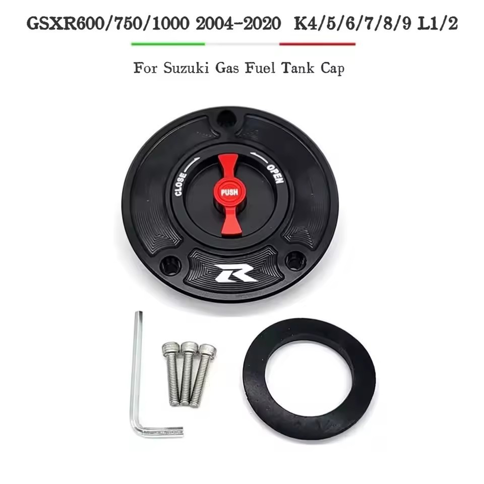 ฝาถังน้ํามันเชื้อเพลิงสําหรับ Suzuki GSXR600 GSXR750 2004-2020 GSX650 GSXR1000 GSF1200 K4 K5 K6 K7 K