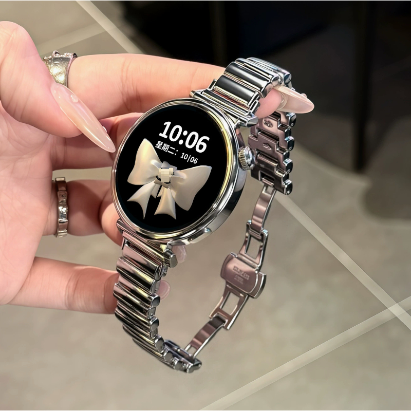 โลหะไม่สม่ําเสมอสําหรับ Huawei Watch GT 6 Pro สาย Huawei GT 6 สาย Huawei Watch GT 5 สาย Huawei Watch