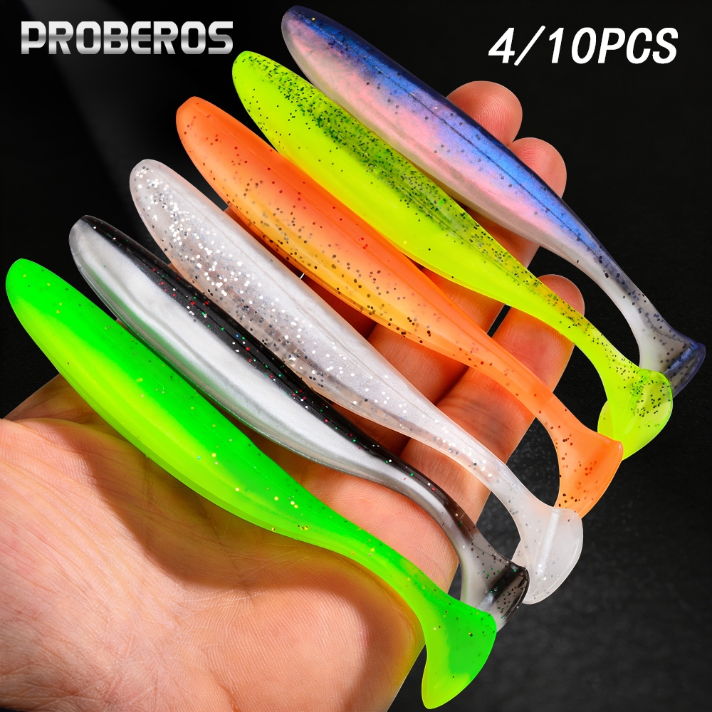 Proberos 4/10PCS - ปลารองจำลองคุณภาพสูง วิธีการว่ายน้ำที่เหมือนจริง และการสะบัดและการจมนํ้าอย่างธรรมชาติ เพื่อดึงดูดนักล่าให้มากขึ้น