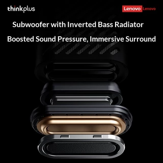 Lenovo K23 ลําโพงบลูทูธแบบพกพาเสียงสเตอริโอเบสไฮไฟอายุการใช้งานแบตเตอรี่ที่ยาวนานเป็นพิเศษ