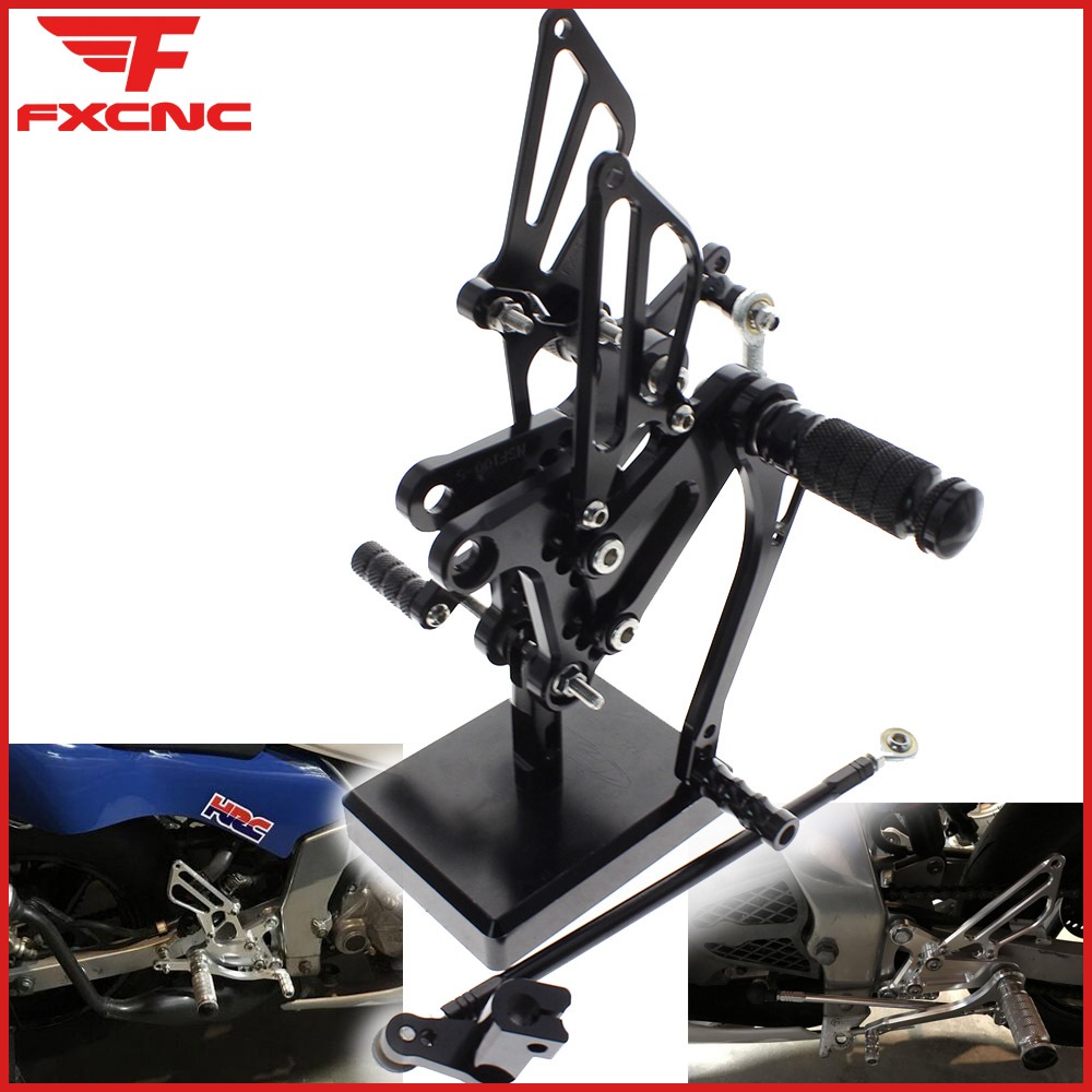 2023สําหรับHonda NSF100 NSF 100 NSR50 2004 2005 2006 2007 2008-2022 CNCรถจักรยานยนต์ปรับRearset Foot