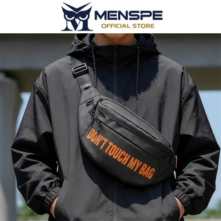MENSPE กระเป๋าคาดหน้าอกผู้ชาย กระเป๋าสะพายข้างสำหรับขี่มอเตอร์ไซค์