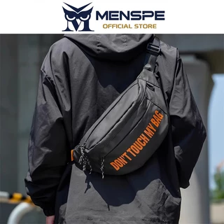 MENSPE กระเป๋าคาดหน้าอกผู้ชาย กระเป๋าสะพายข้างสำหรับขี่มอเตอร์ไซค์