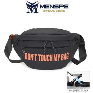 MENSPE กระเป๋าคาดหน้าอกผู้ชาย กระเป๋าสะพายข้างสำหรับขี่มอเตอร์ไซค์