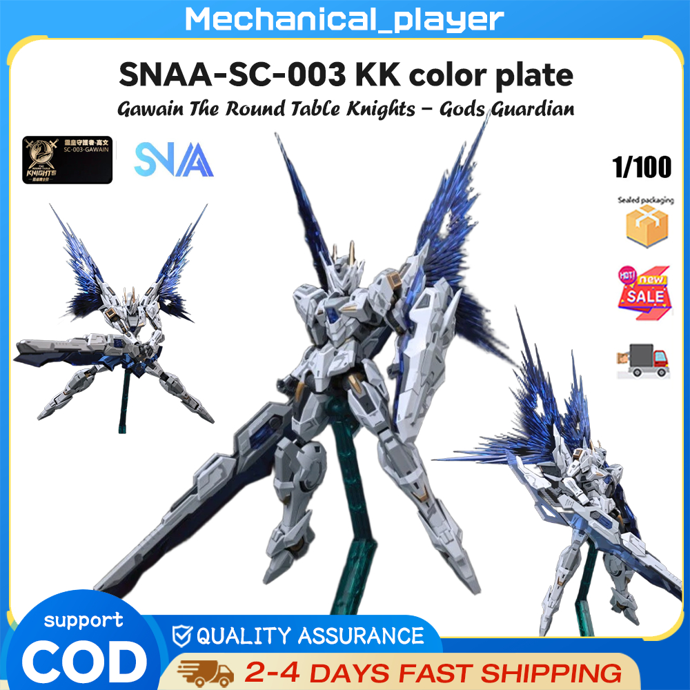 Snaa SC-003 Gawain1/144 ของเล่น Round Storage Knights Series Gawain KK สีรุ่นประกอบของเล่น