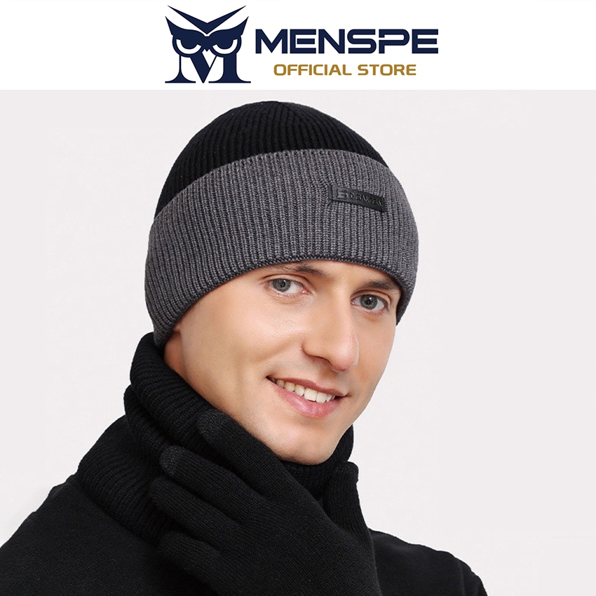 MENSPE قبعة محبوكة شتوية للجنسين — صورة 3
