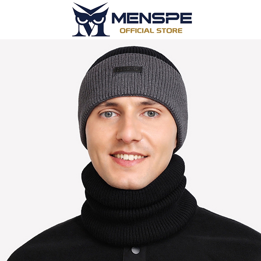 MENSPE قبعة محبوكة شتوية للجنسين — صورة 4