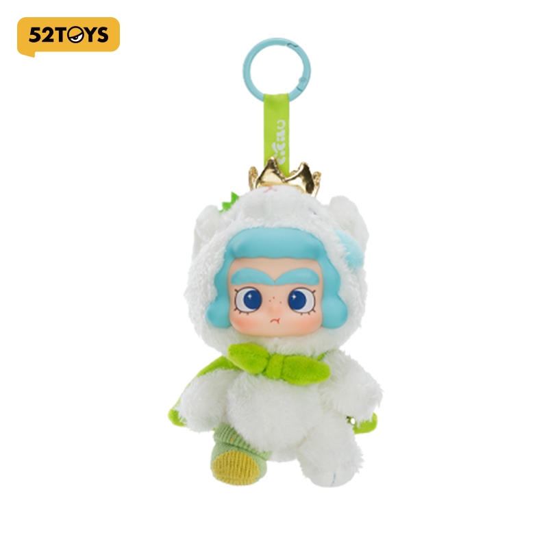 52TOYS CiCiLu The Tide Shop – Polar Bear Plush Hanging Card Figure Toy