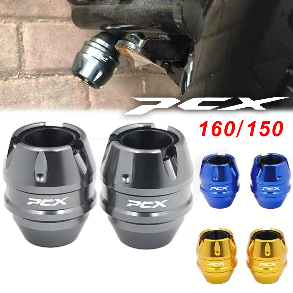 PCX 160 Pcx150 เพลาล้อหน้าส้อม Sliders แถบเลื่อนป้องกันการตก PCX 2015-2026 HONDA PCX160 อุปกรณ์เสริม