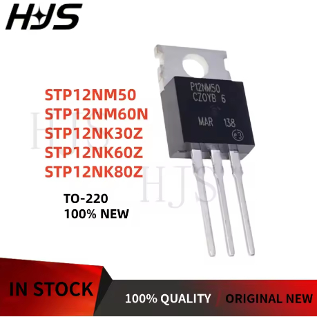 1-5PCS ใหม่ STP12NM50 STP12NM60N STP12NK30Z STP12NK80Z P12NM50 P12NM60N P12NK30Z P12NK60Z P12NK80Z T