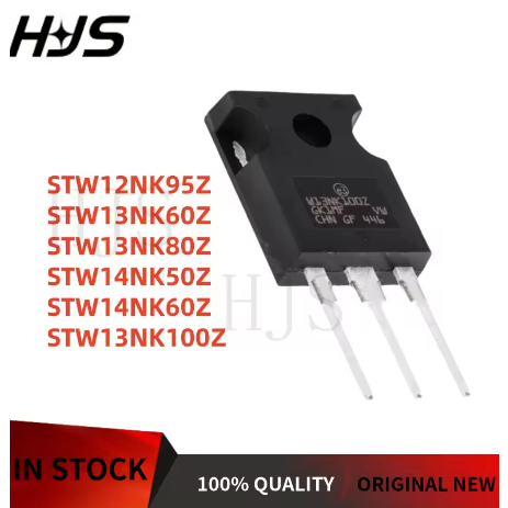 1-5PCS ยี่ห้อใหม่ STW14NK60Z STW13NK60Z STW13NK80Z STW14NK50Z STW13NK100Z STW12NK95Z TO-247 MOSFET ท