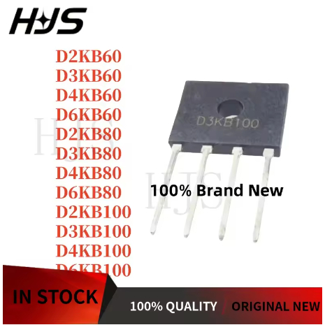 5PCS 100% ใหม่ D2KB100 D3KB100 D4KB100 D6KB100 D2KB80 D3KB80 D4KB80 D6KB80 D2KB60 D3KB60 D4KB60 D4KB