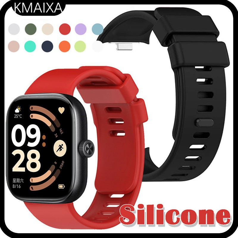 ยางสําหรับ Redmi Watch 6 5 4 Smartwatch Xiaomi Band 9 8 Pro สายซิลิโคน Redmi สายรัดข้อมืออุปกรณ์เสริมเปลี่ยนเข็มขัดสร้อยข้อมือ Xiaomi สมาร์ทวอท์ช Mi Band 9 8 Pro
