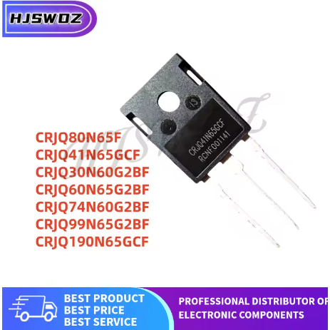 1-5PCS CRJQ74N60G2BF CRJQ41N65GCF CRJQ190N65GCF CRJQ99N65G2BF CRJQ60N65G2BF CRJQ30N247F TOJQ65