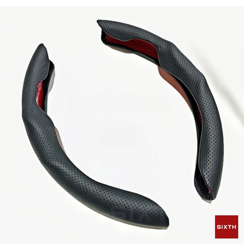 หุ้มพวงมาลัยรถยนต์ NAPPA ปลอกหุ้มพวงมาลัยรถยนต์ กันร้อน นลื่น 36-38 ซม. 14-15 นิ้ว car steering wheel cover Hilux Revo Yaris Ativ Cross D-Max City HR-V MG4 Fortuner Ranger Hiace