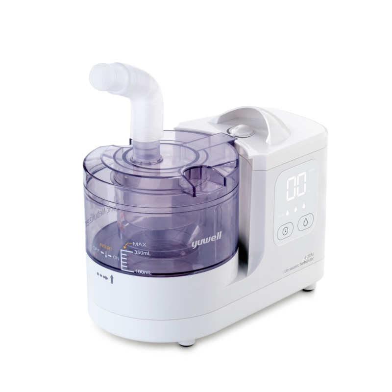 YUWELL 402AI Humidifier Inhaler Nebulizer Ultrasonic Inhaler แบบพกพา Nebulizer Breathing Inhaler